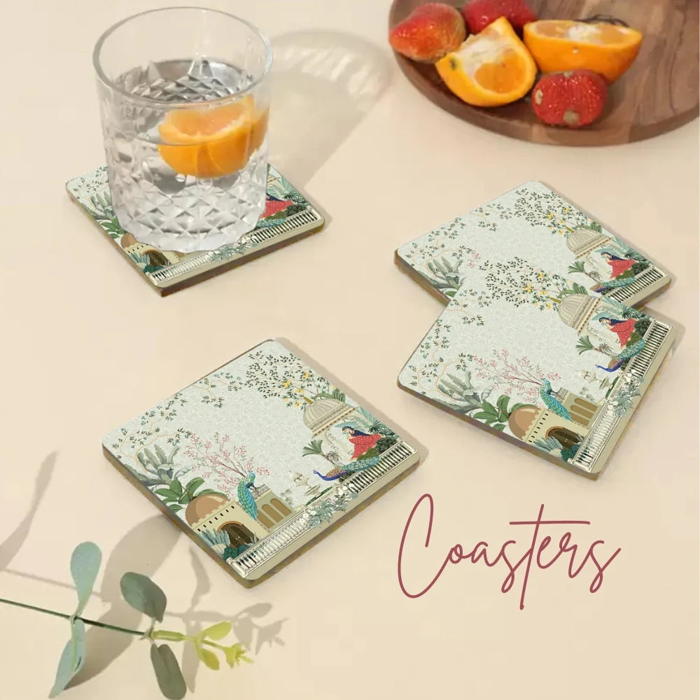 Artistic & Elegant Coasters | Unique Tableware by Craftslane ...