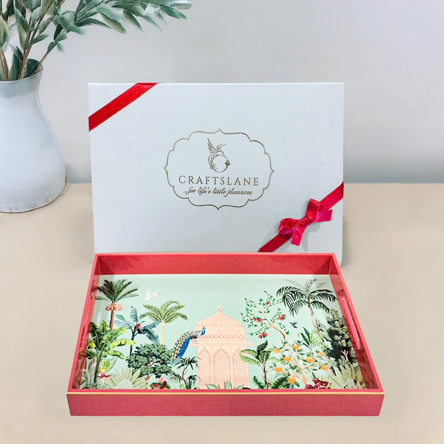 Your Signature Style ~ Handcrafted Fruity Paradise Serving Trays 12x8 Inch