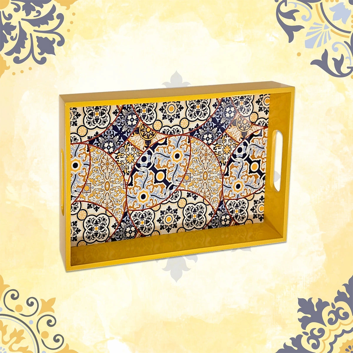 Your Signature Style ~ Handcrafted Moroccan Mosaic Serving Trays