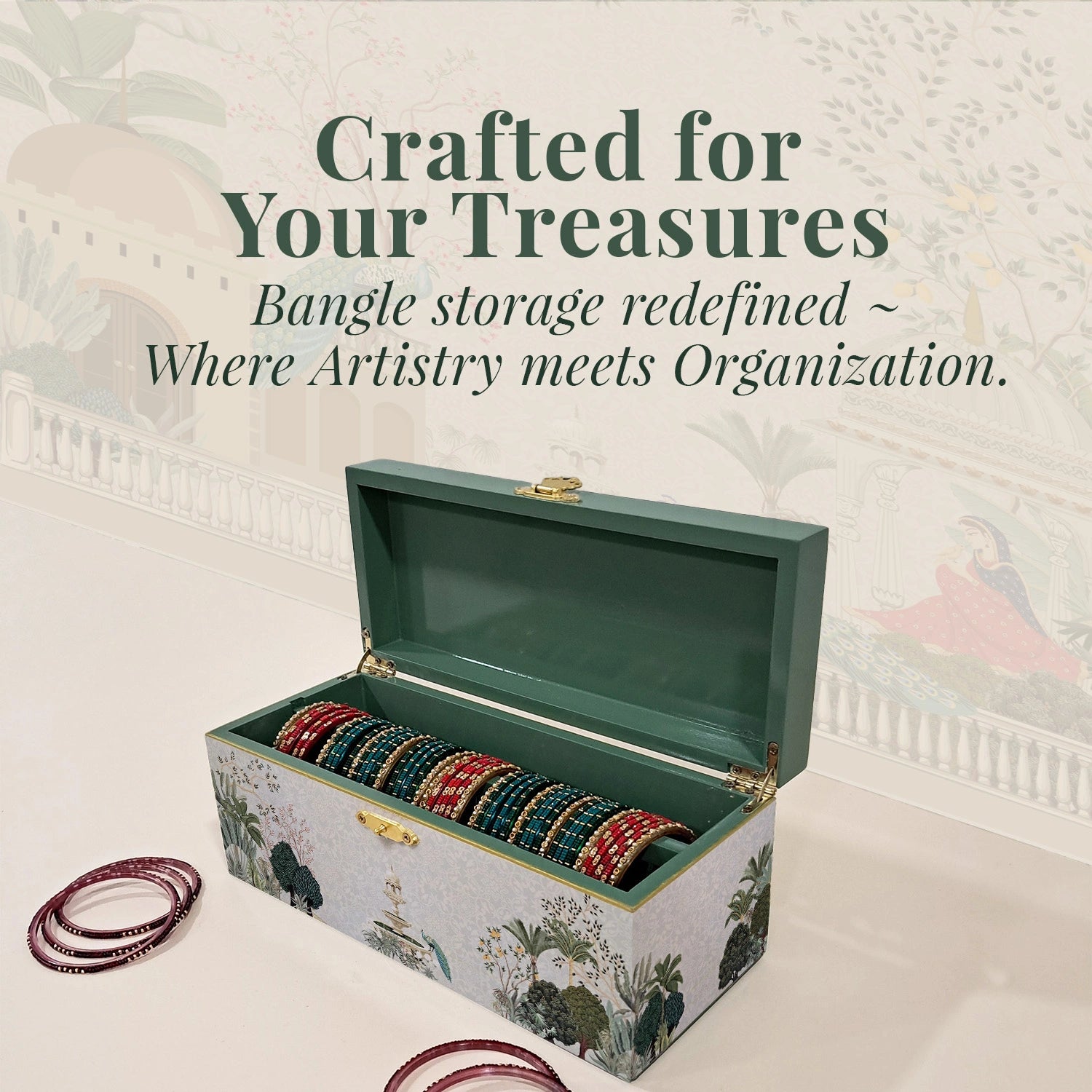 Garden Princess Bangle Box