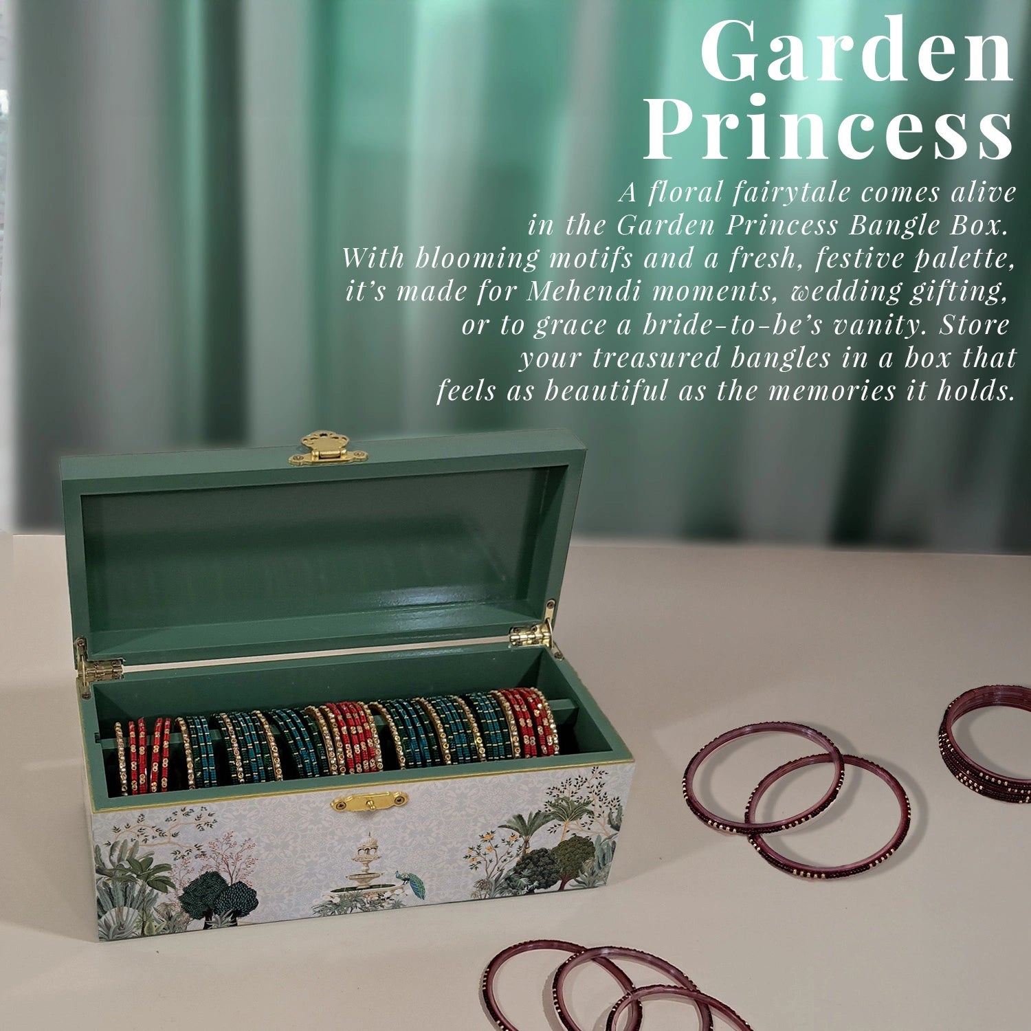 Garden Princess Bangle Box