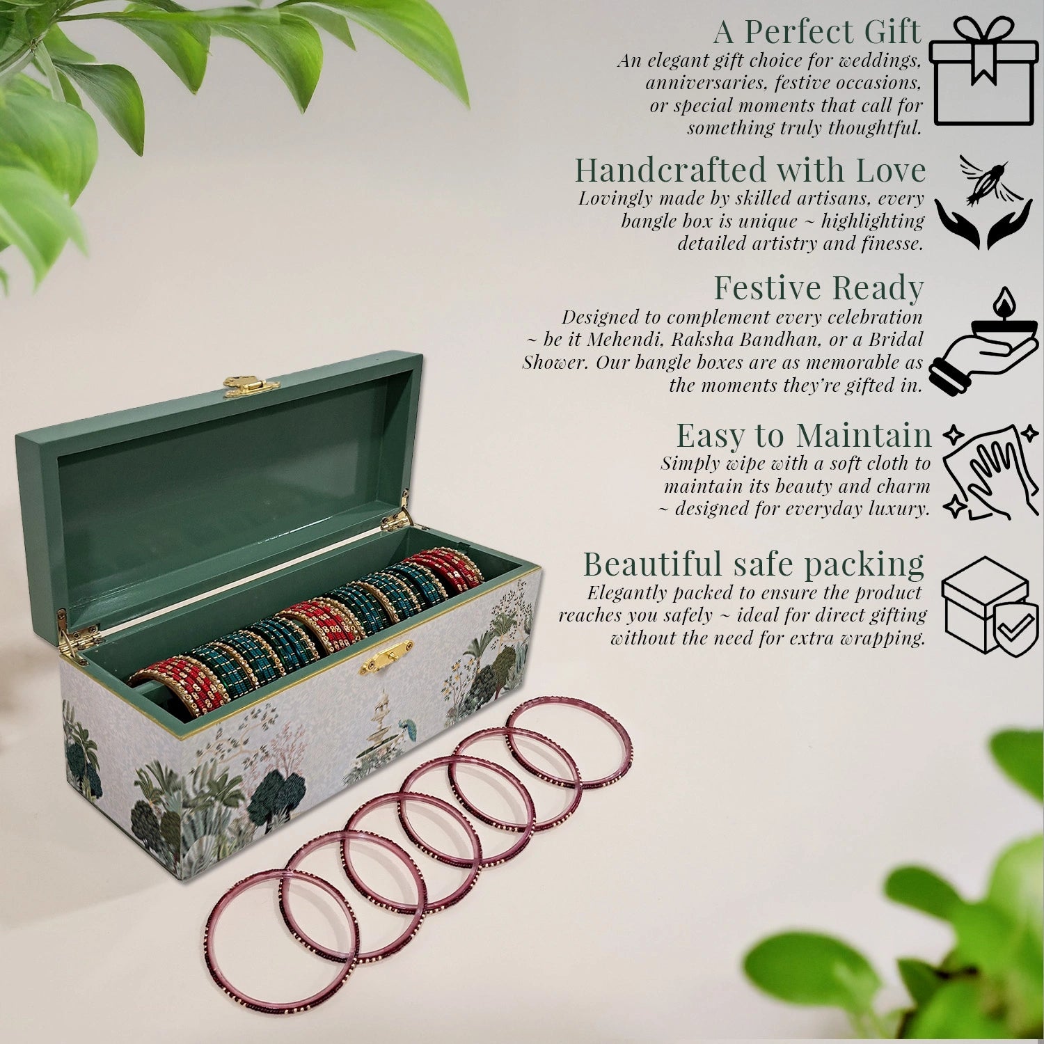 Garden Princess Bangle Box