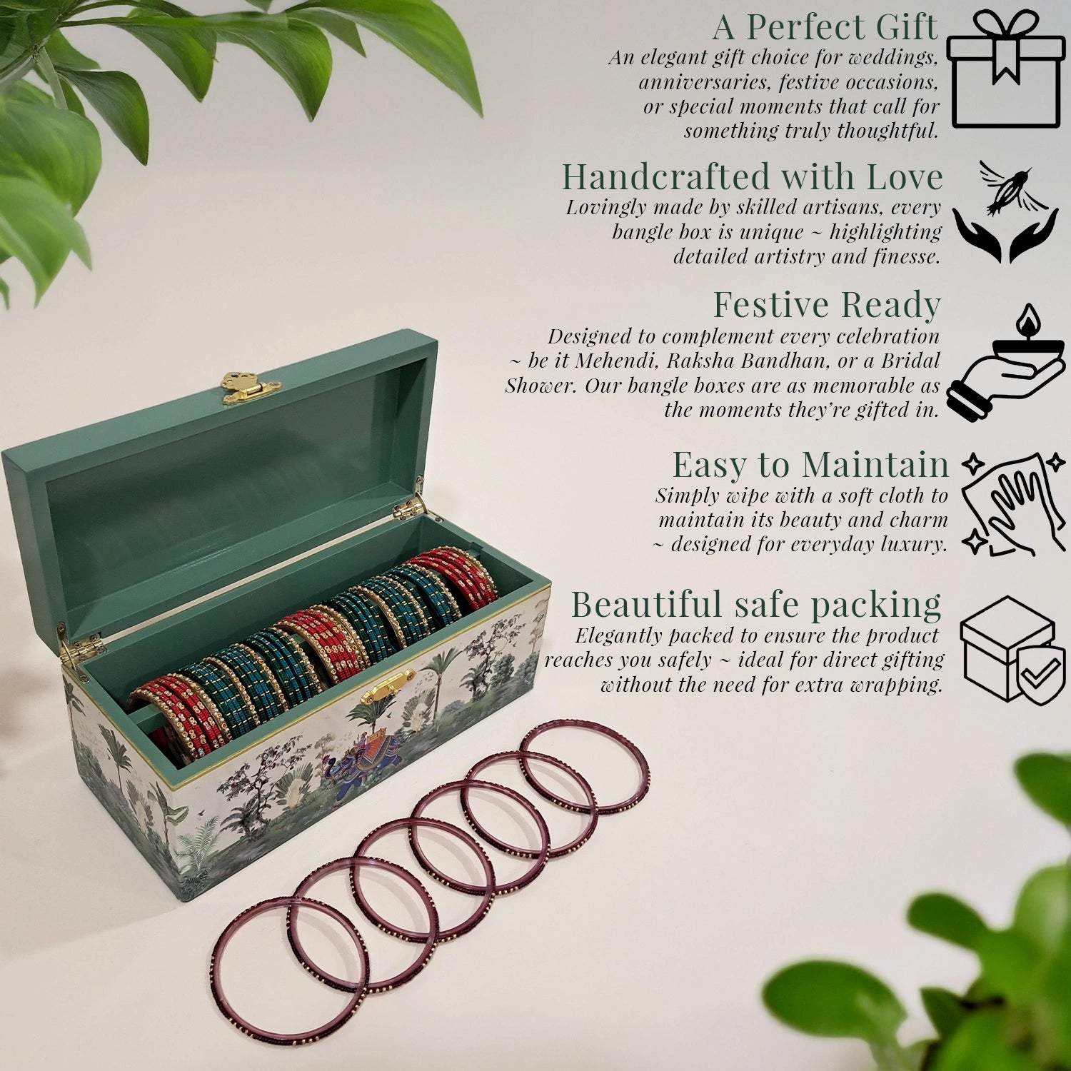 Majestic Tranquility Bangle Box