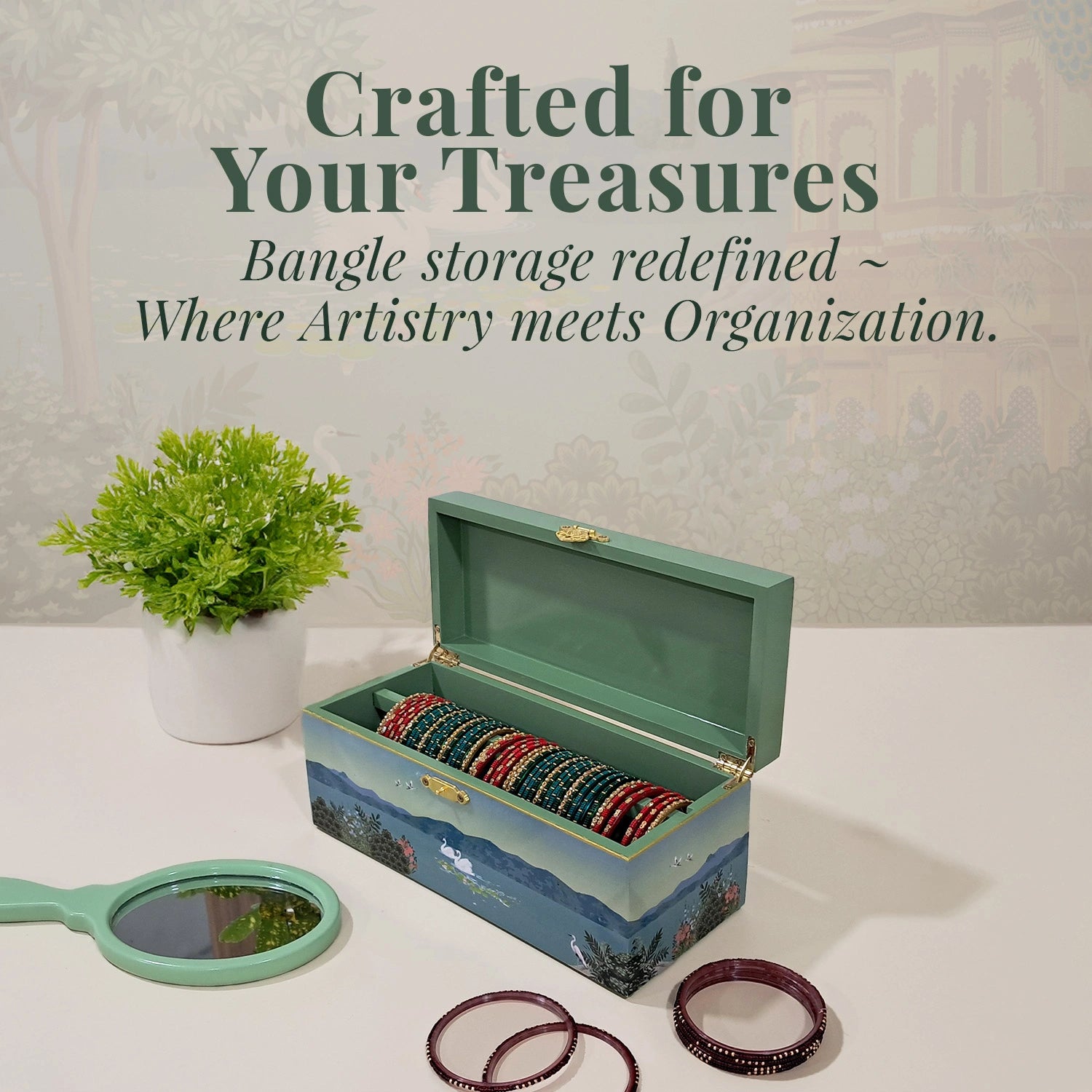 Swan Serenade Bangle Box