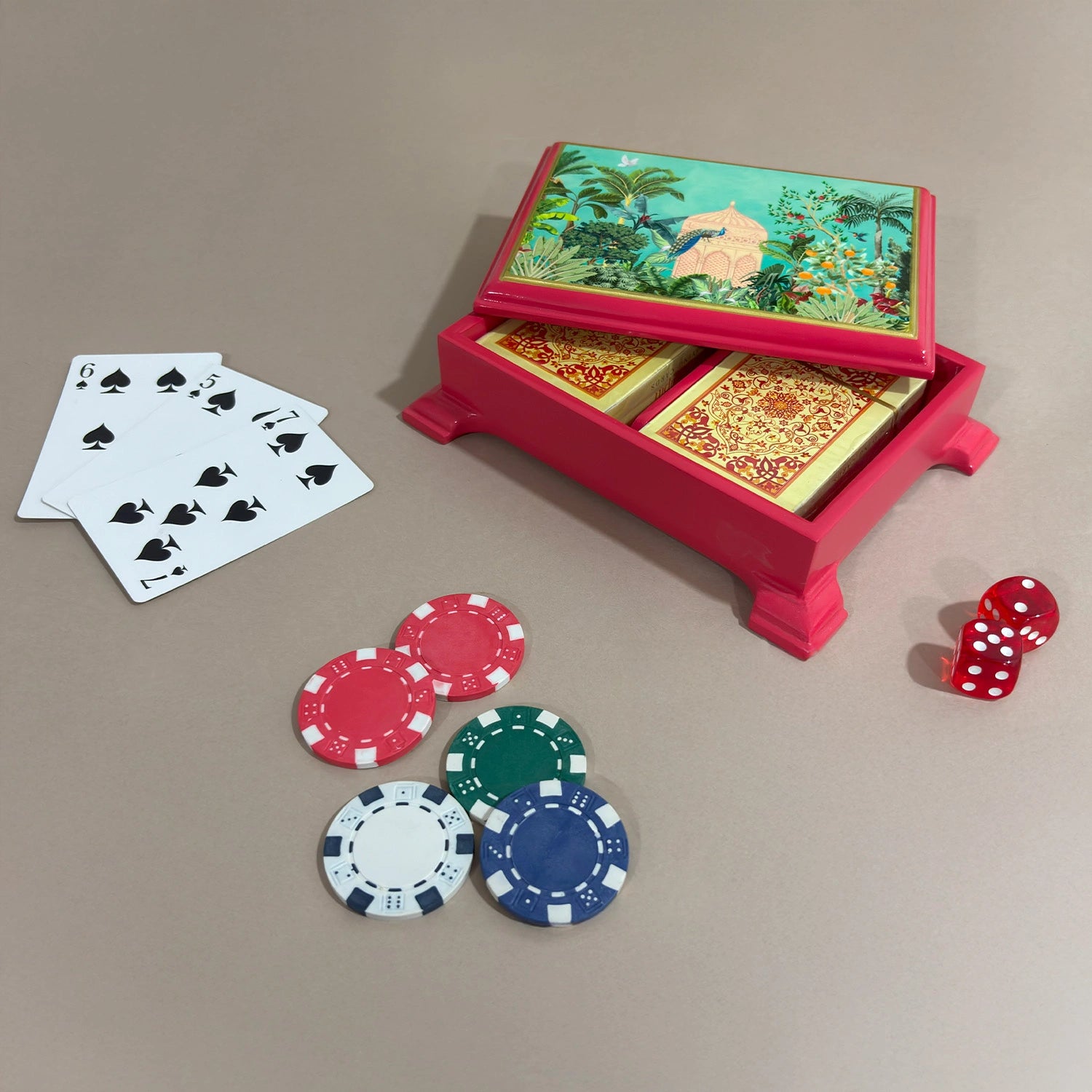 Fruity Paradise Signature Playing Cards Box with 2 Decks of Cards