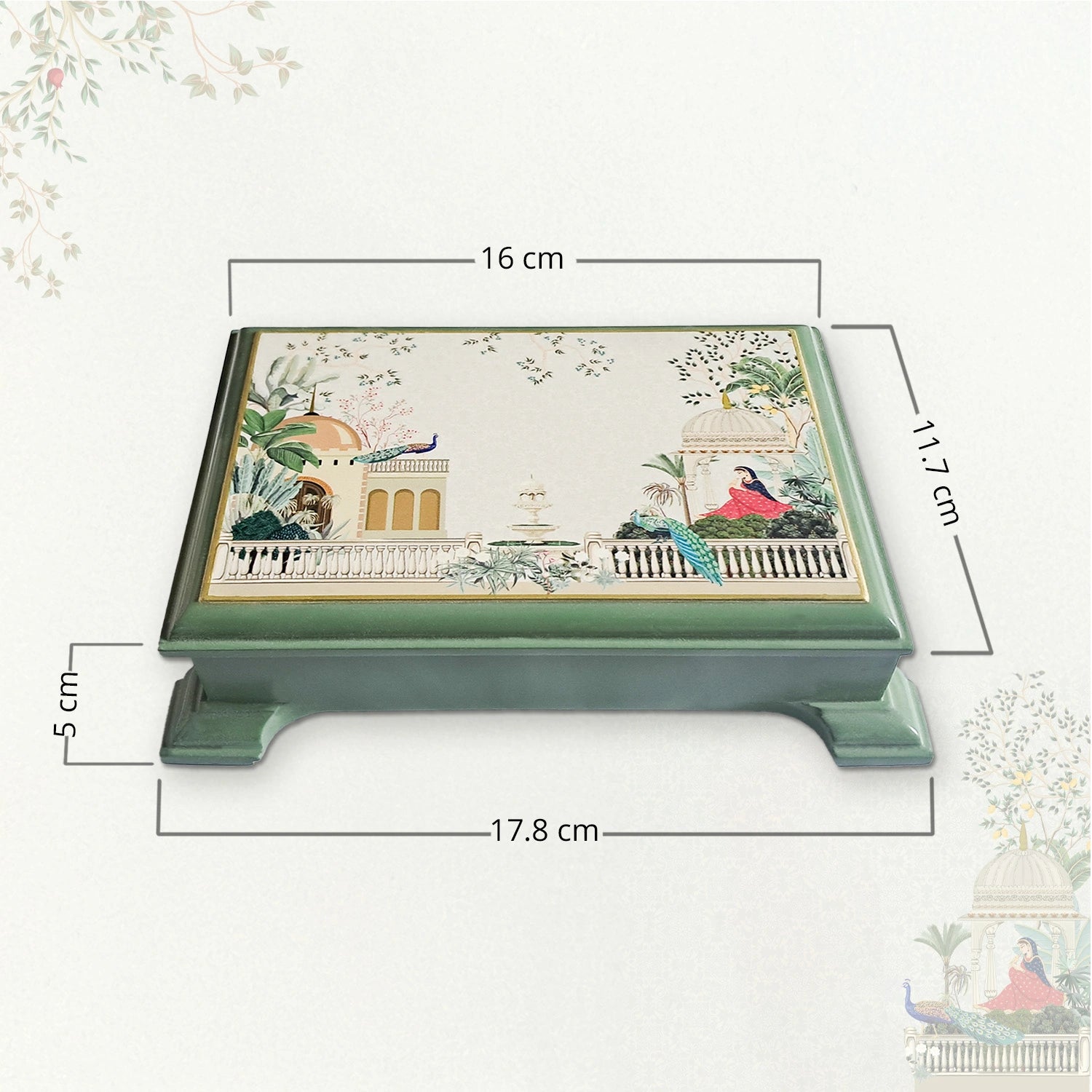 Garden Princess Signature Playing Cards Box with 2 Decks of Cards