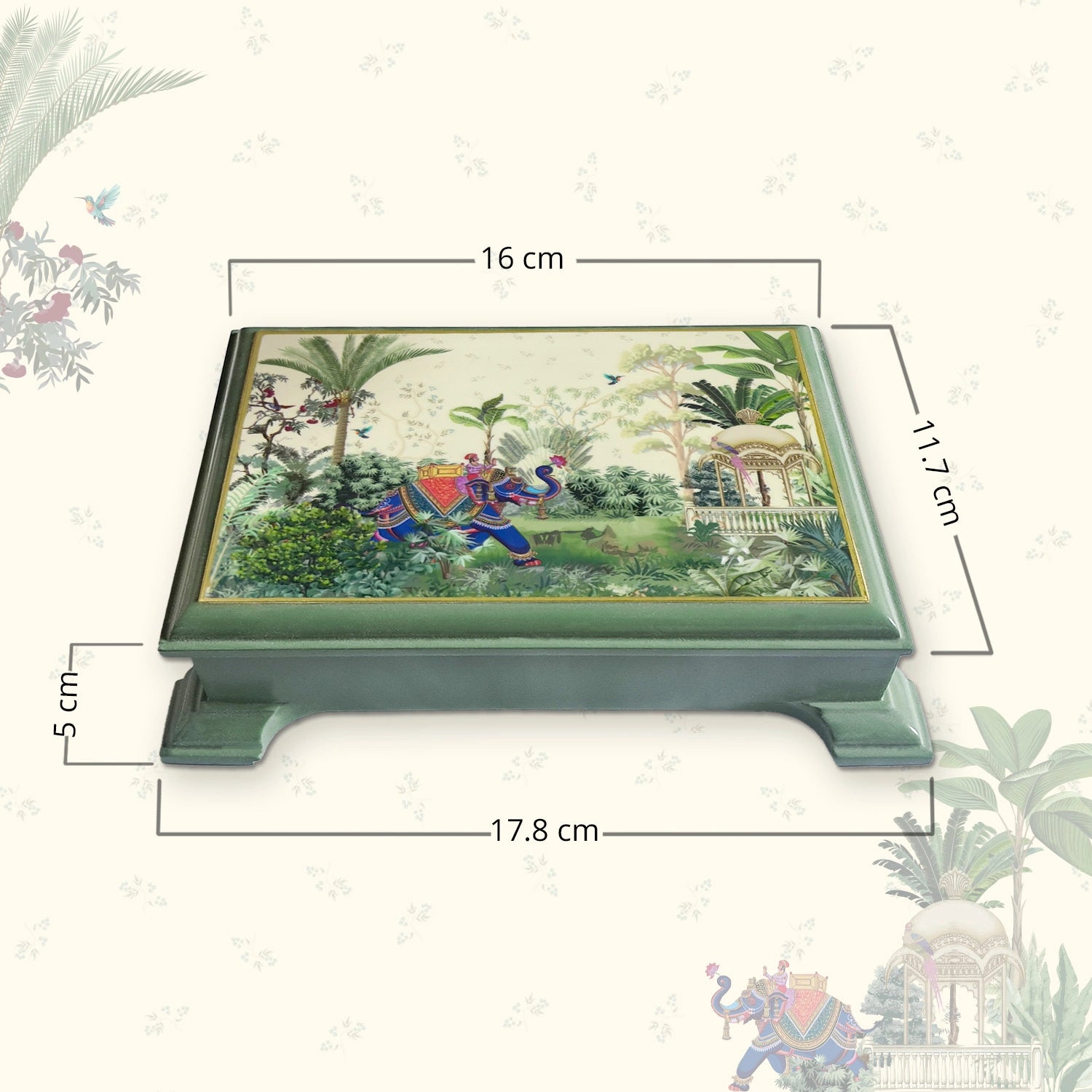 Majestic Tranquility Signature Playing Cards Box with 2 Decks of Cards