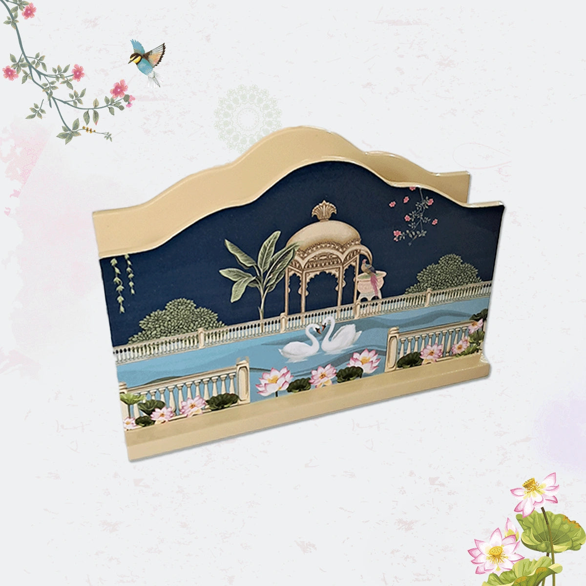 Hans Mahal Handcrafted Paper Napkin Holders