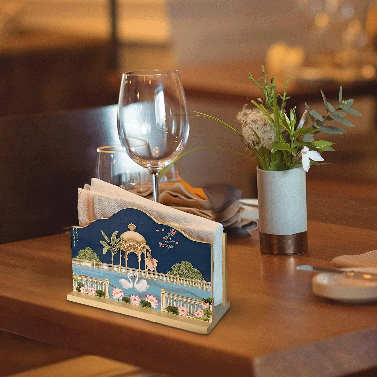 Hans Mahal Handcrafted Paper Napkin Holders