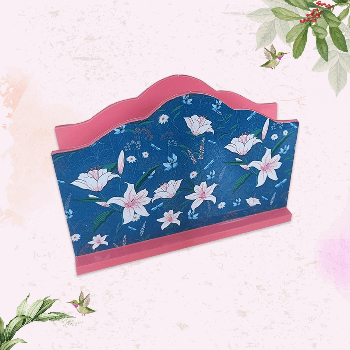 Lily in the Valley Handcrafted Paper Napkin Holders