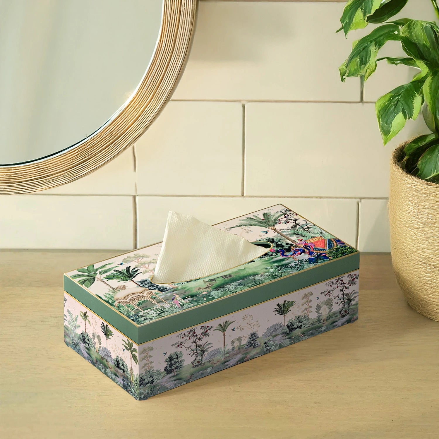 Majestic Tranquility Handcrafted Tissue Box Holders