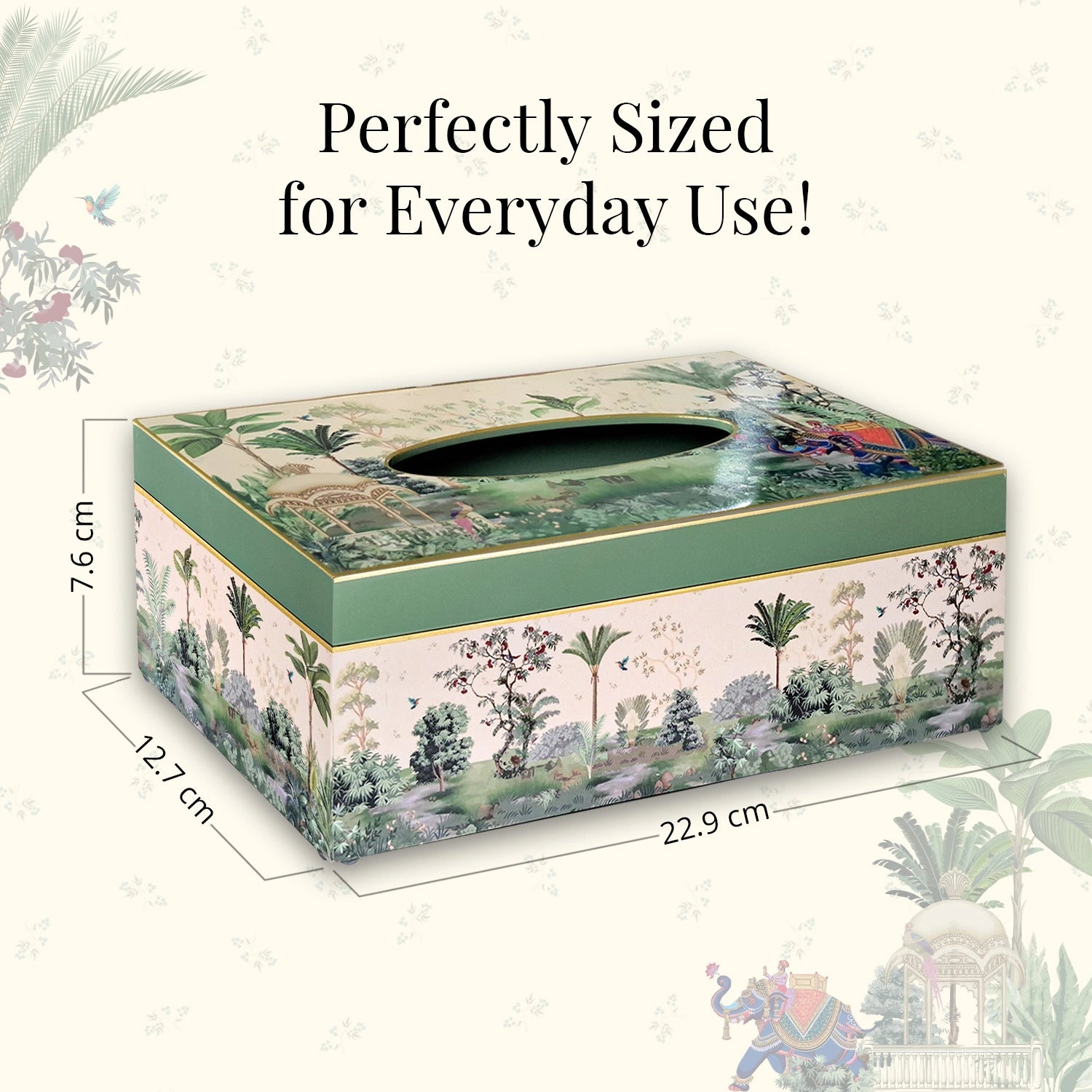 Majestic Tranquility Handcrafted Tissue Box Holders