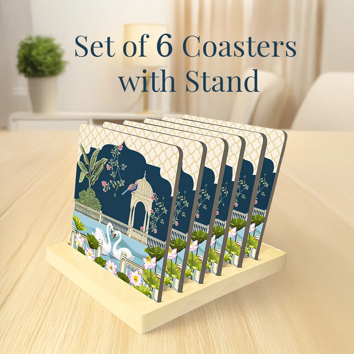 Hans Mahal Coasters | Table Coaster Set of 6