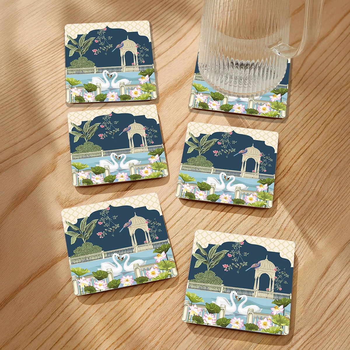 Hans Mahal Coasters | Table Coaster Set of 6