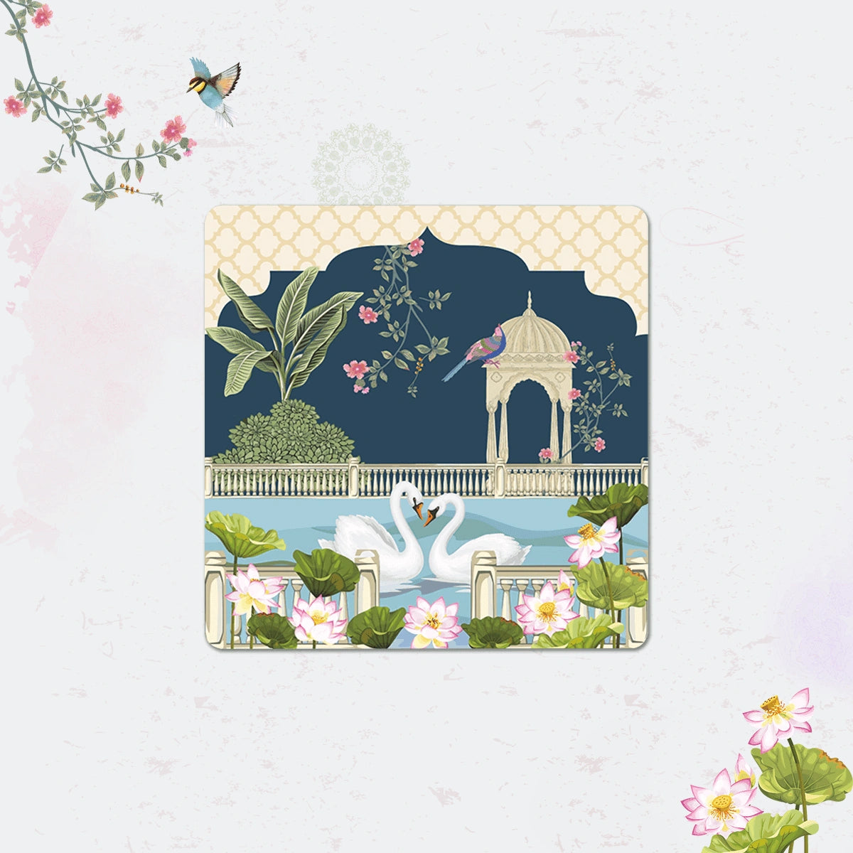 Hans Mahal Coasters | Table Coaster Set of 6