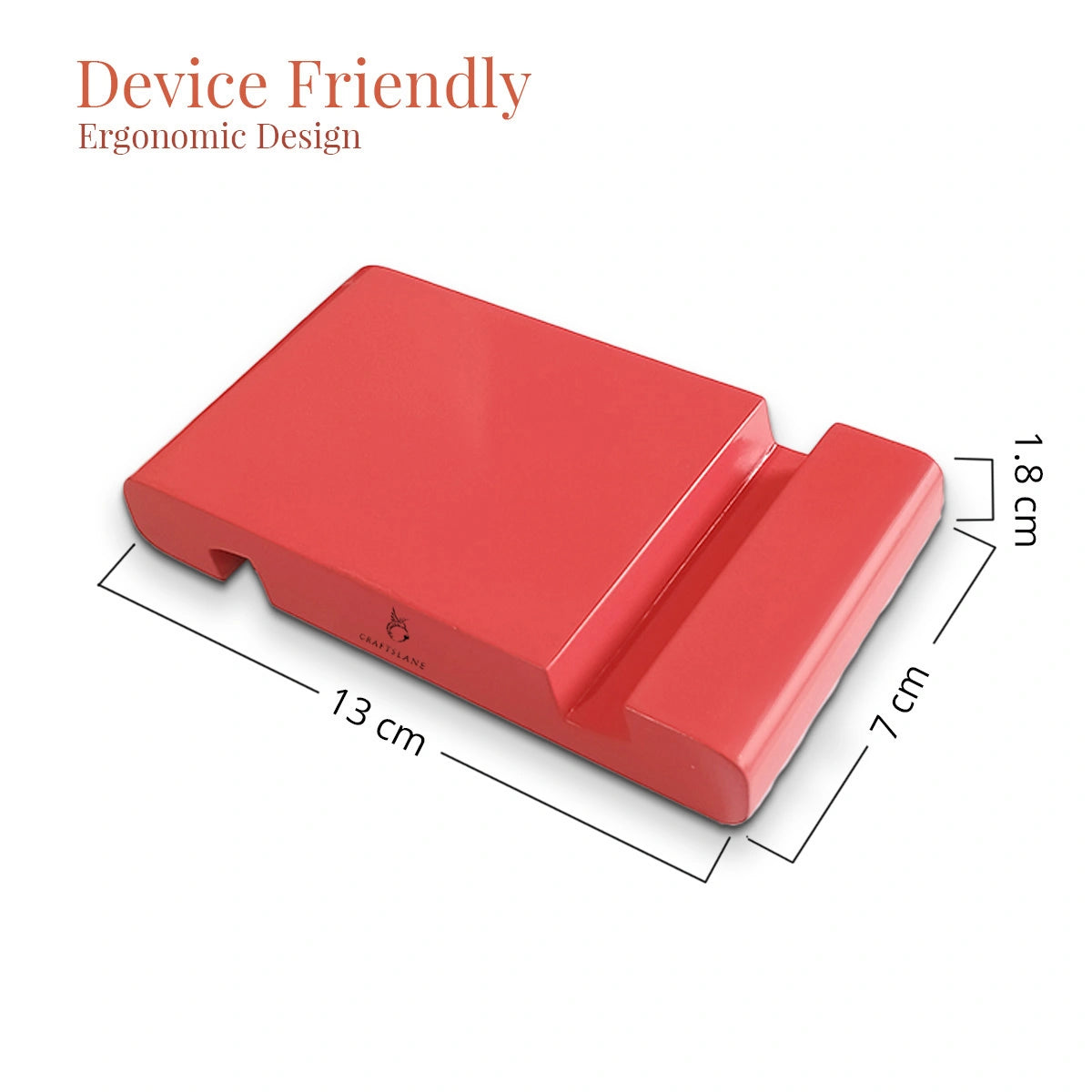 Strawberry Colorful Handcrafted Wooden Desktop Mobile Stands