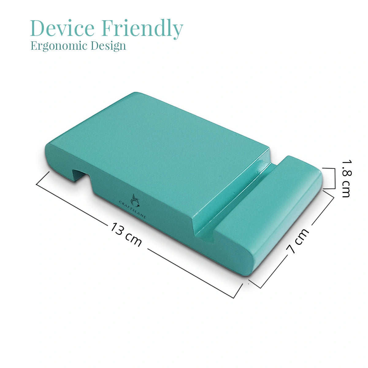 Tiffany Colorful Handcrafted Wooden Desktop Mobile Stands