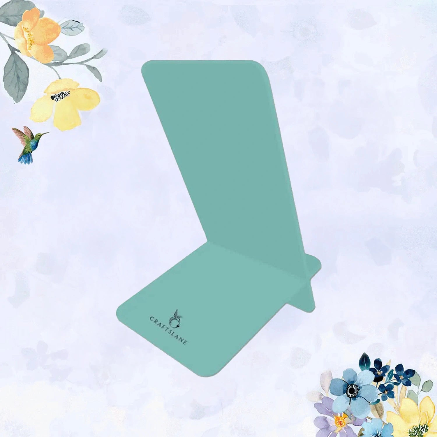 Summer Flowers Interlocking Cell Phone Stands for Desk