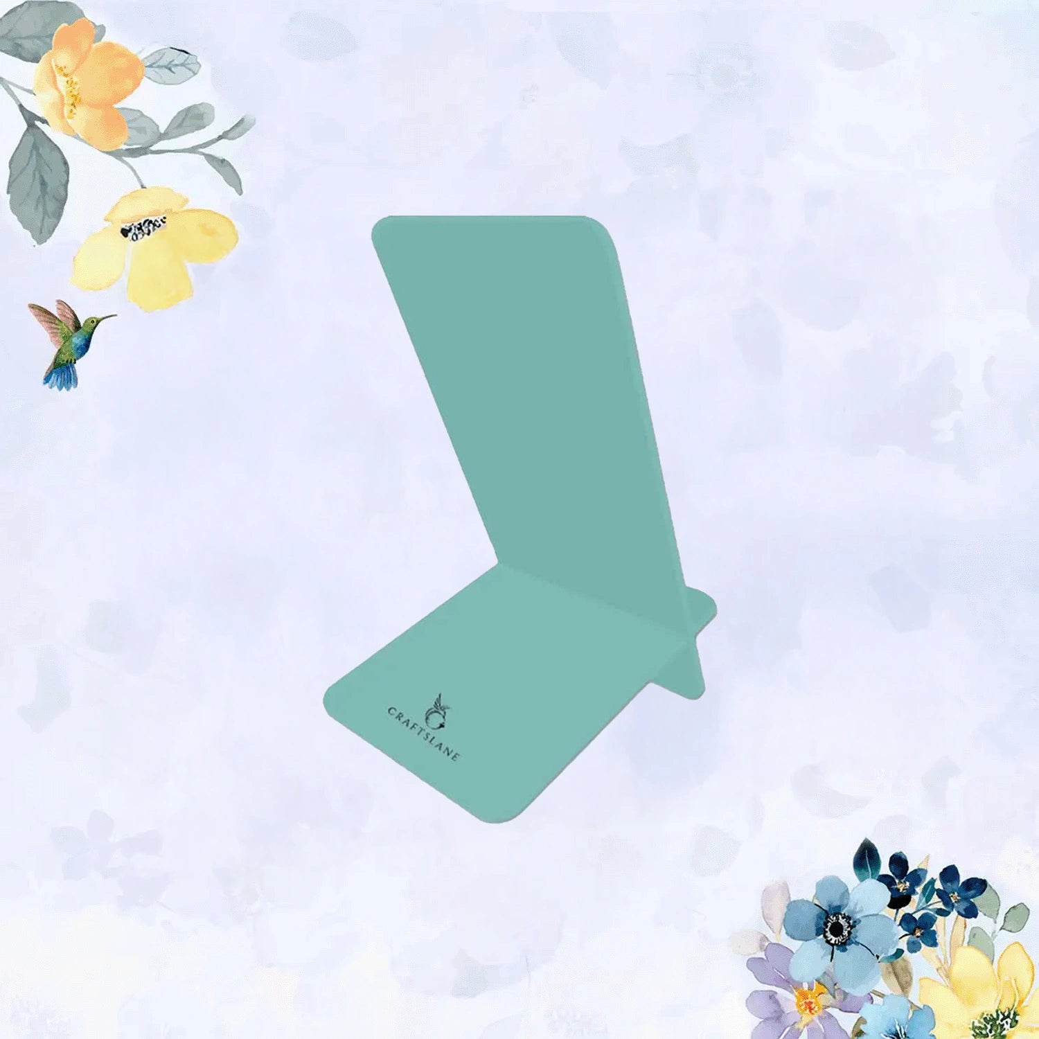 Summer Flowers Interlocking Cell Phone Stands for Desk