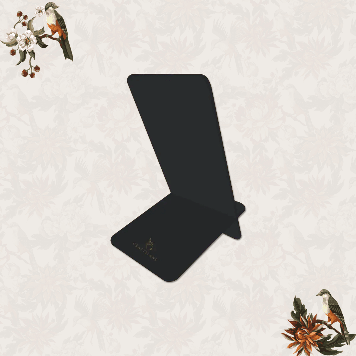 Autumn Flowers Interlocking Cell Phone Stands for Desk