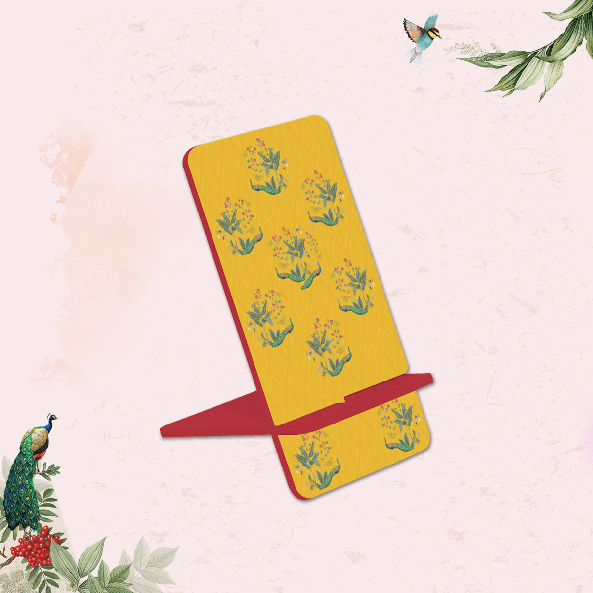 Dancing in the Garden Interlocking Cell Phone Stands for Desk