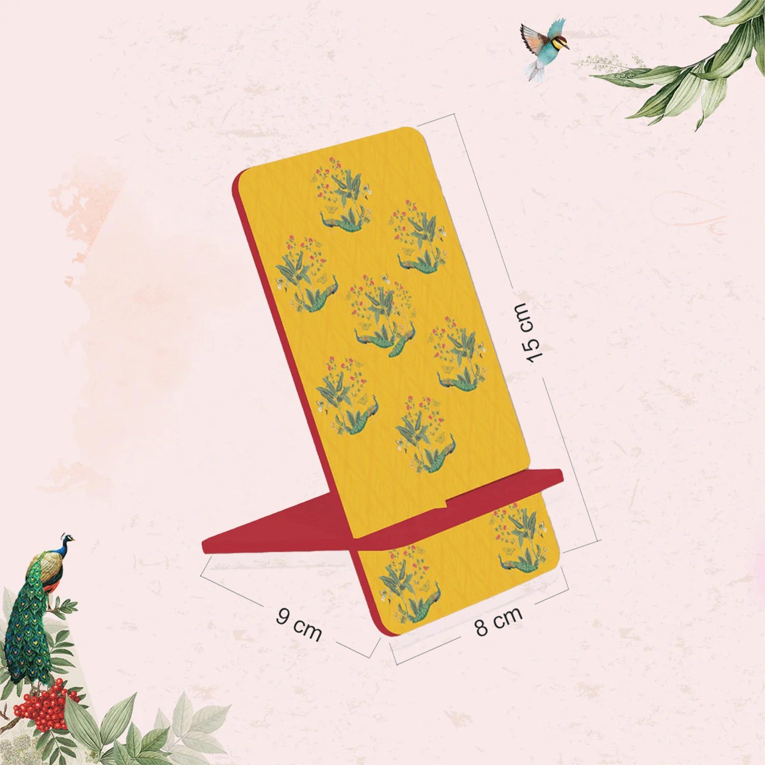 Dancing in the Garden Interlocking Cell Phone Stands for Desk