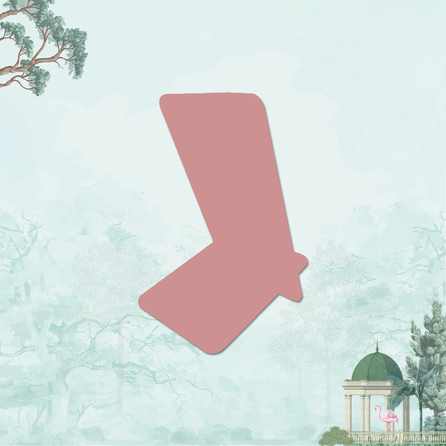 Flamingo Whisper Interlocking Cell Phone Stand for Desk