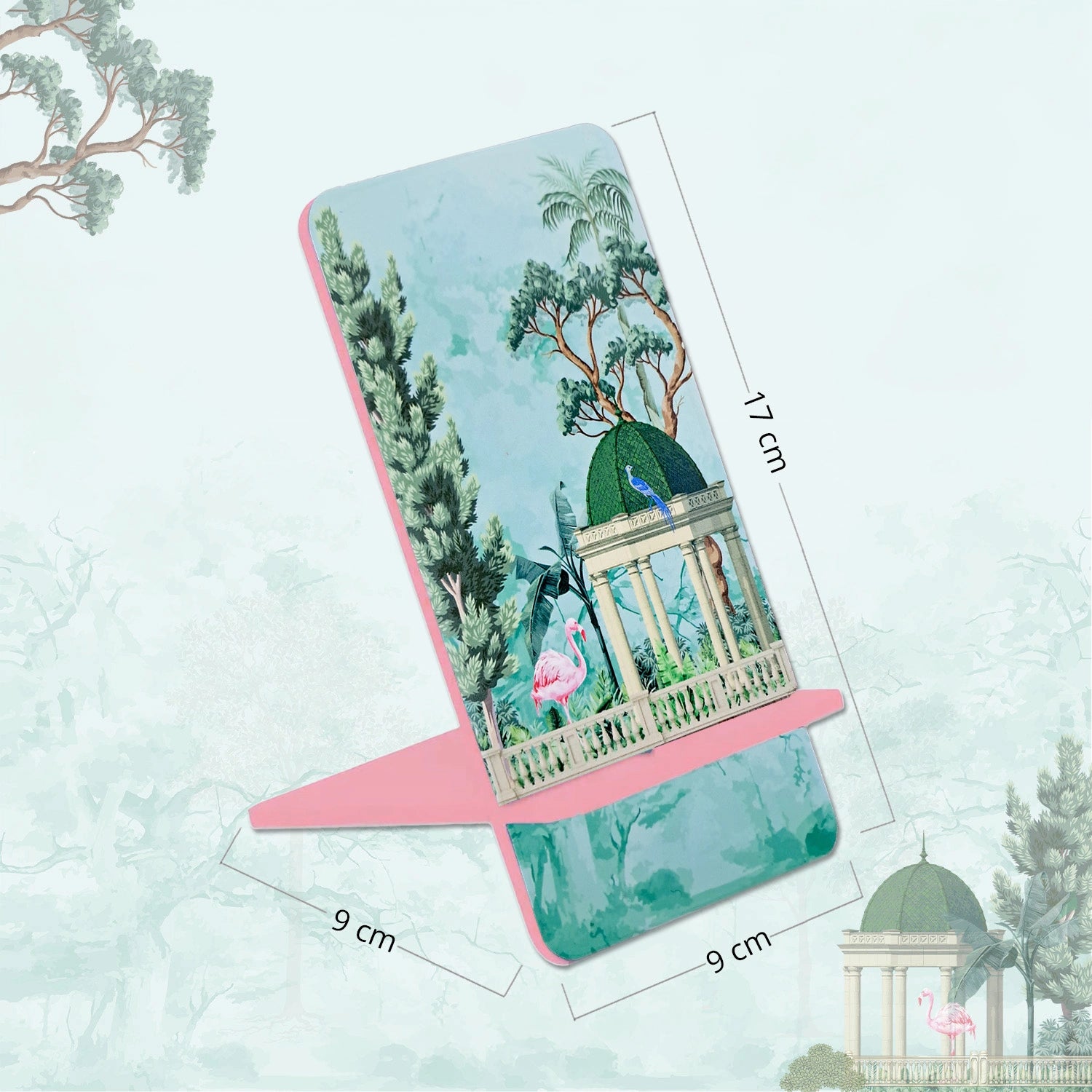 Flamingo Whisper Interlocking Cell Phone Stand for Desk