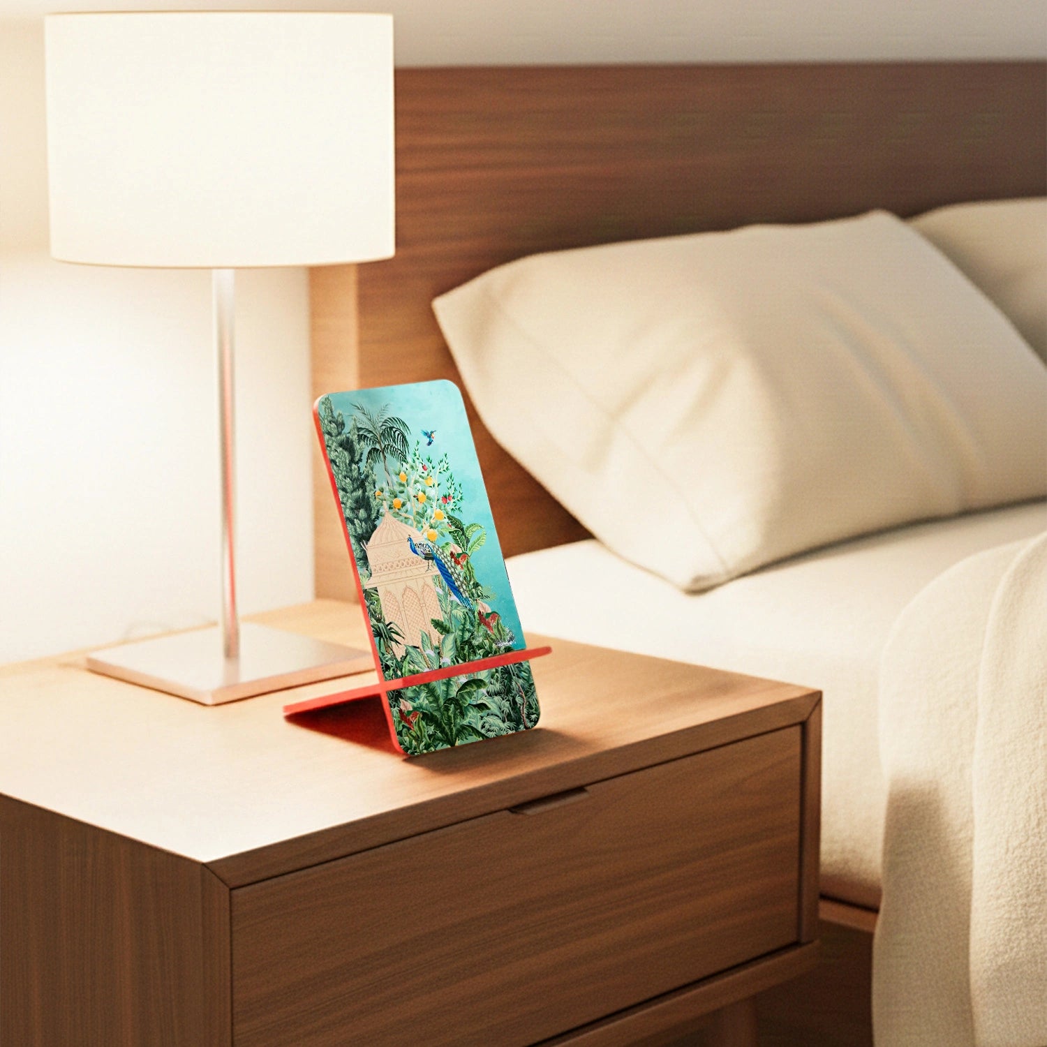 Fruity Paradise Interlocking Cell Phone Stand for Desk