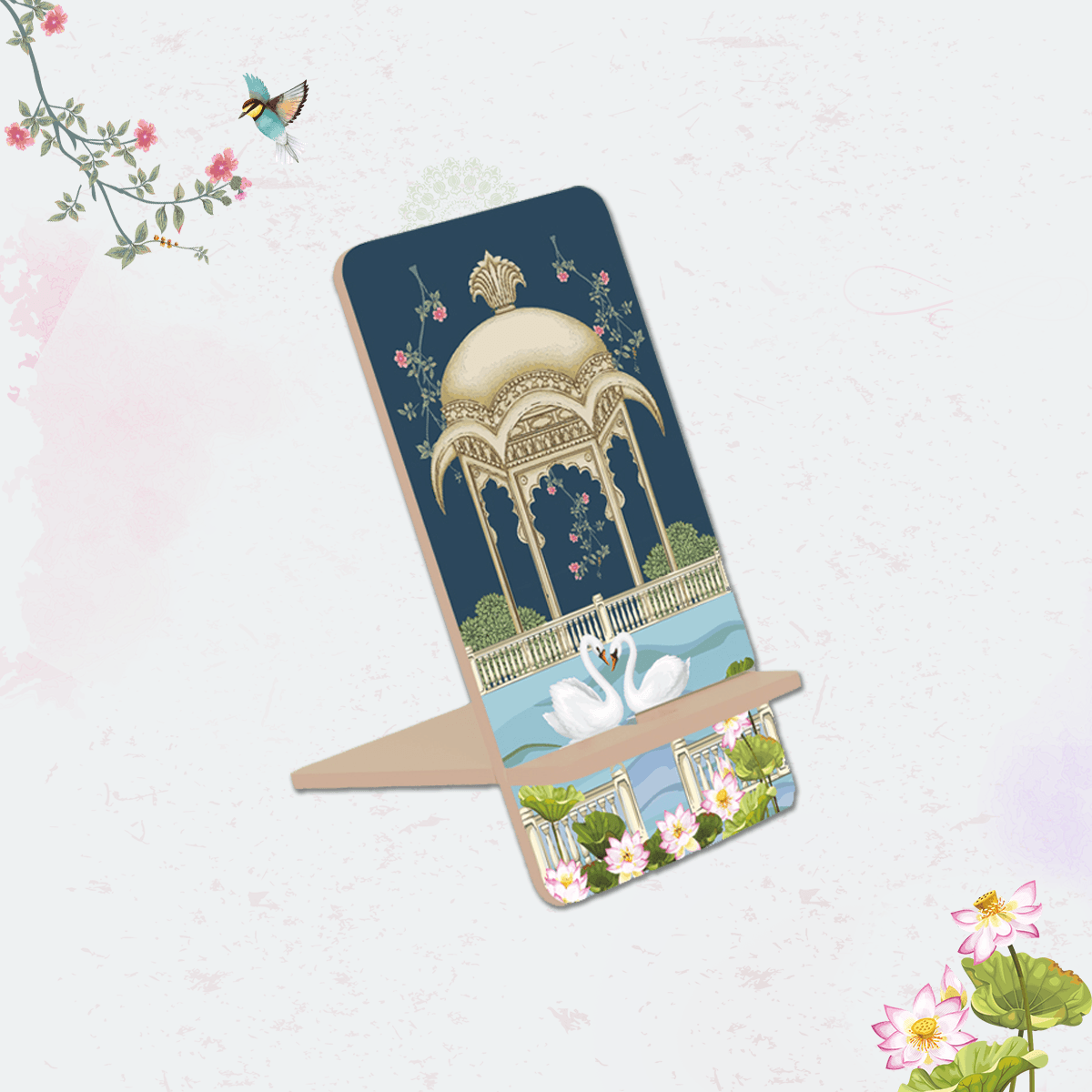 Hans Mahal Interlocking Cell Phone Stands for Desk