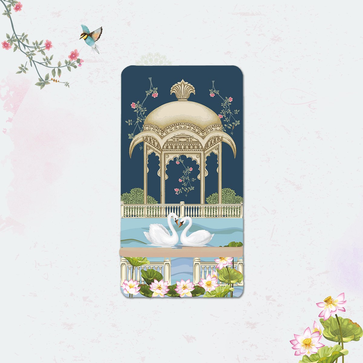 Hans Mahal Interlocking Cell Phone Stands for Desk