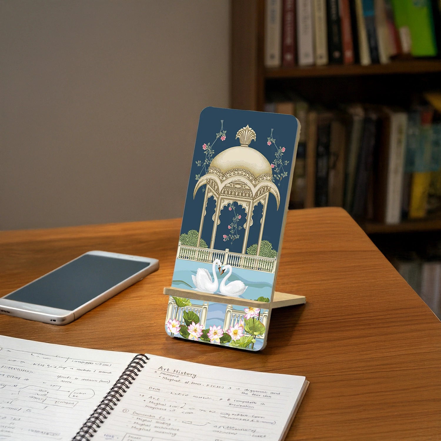 Hans Mahal Interlocking Cell Phone Stands for Desk