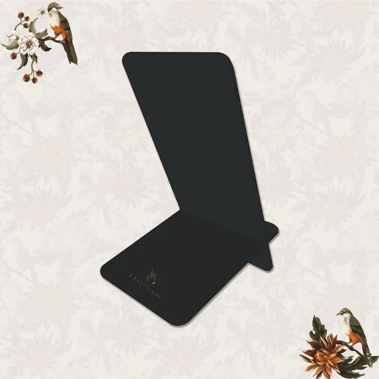 Autumn Flowers Interlocking Cell Phone Stands for Desk