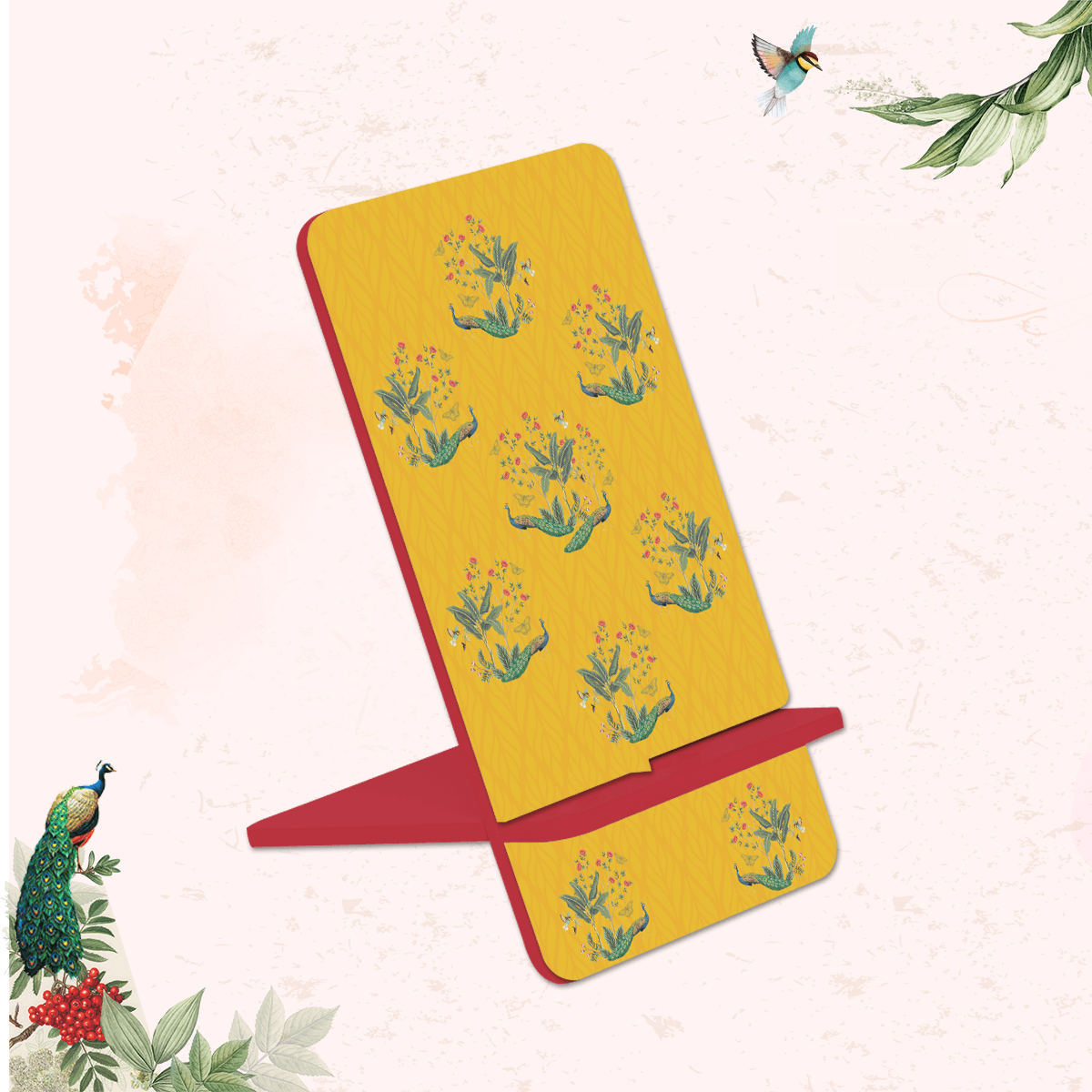 Dancing in the Garden Interlocking Cell Phone Stands for Desk