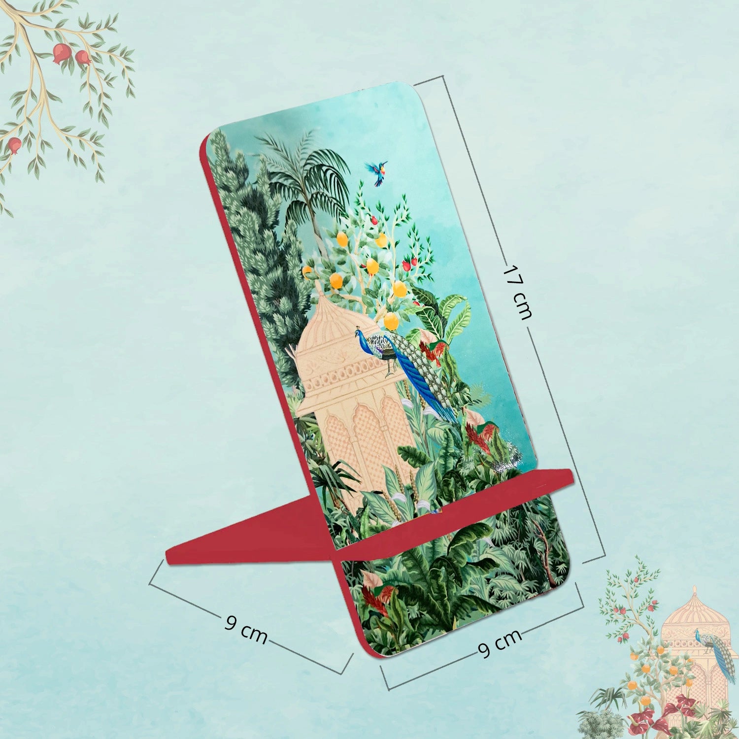 Fruity Paradise Interlocking Cell Phone Stand for Desk