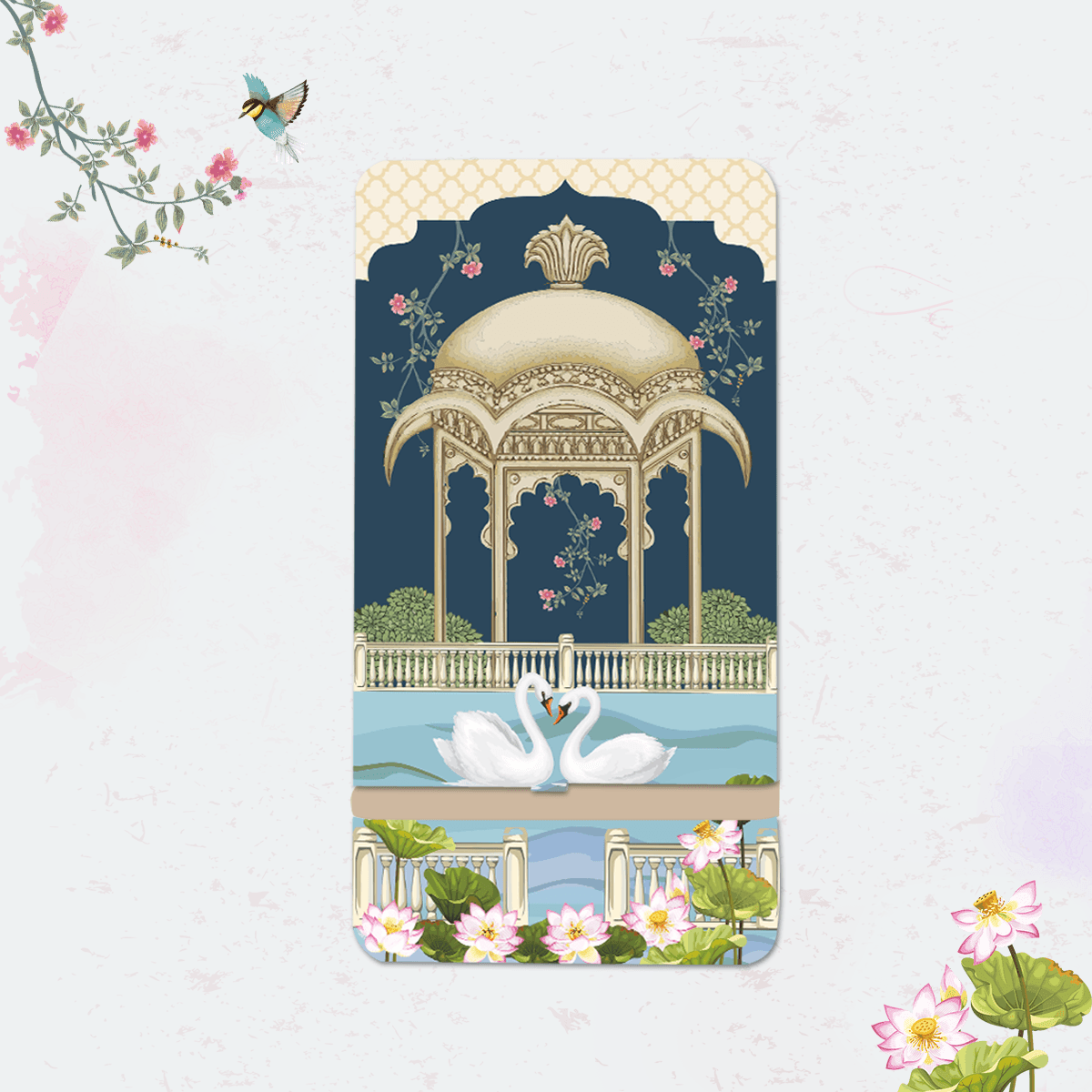 Hans Mahal Interlocking Cell Phone Stands for Desk