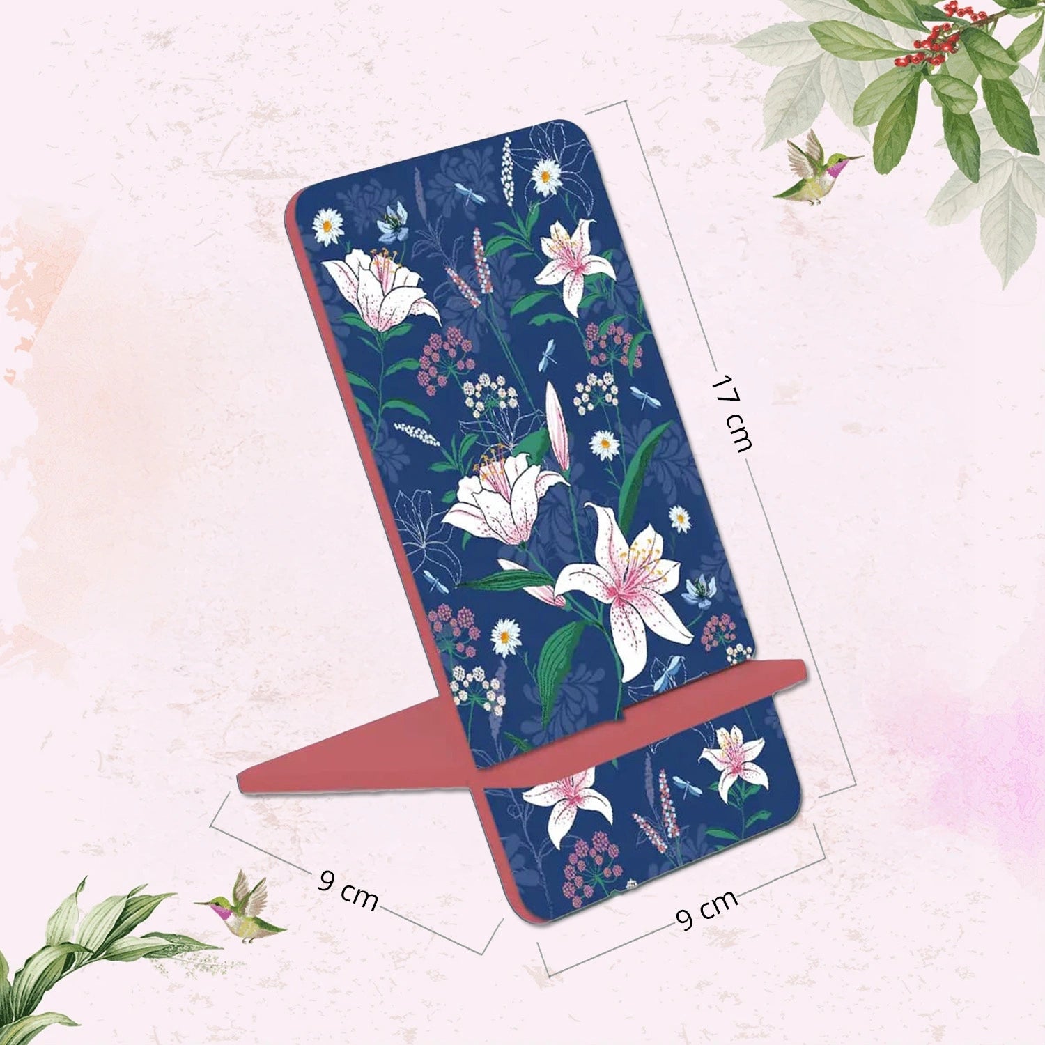 Lily in the Valley Interlocking Cell Phone Stands for Desk