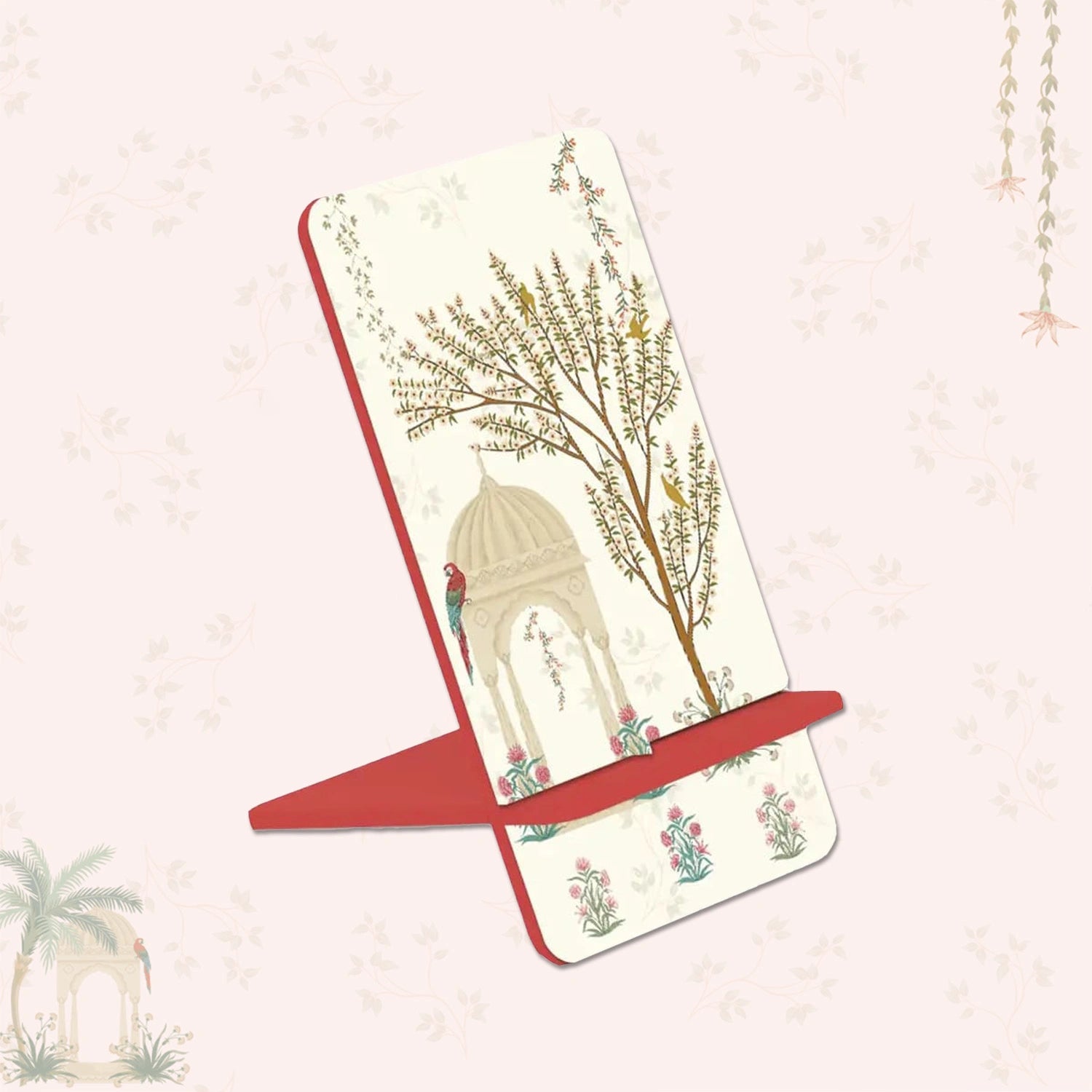 Mughal Gardens Interlocking Cell Phone Stands for Desk