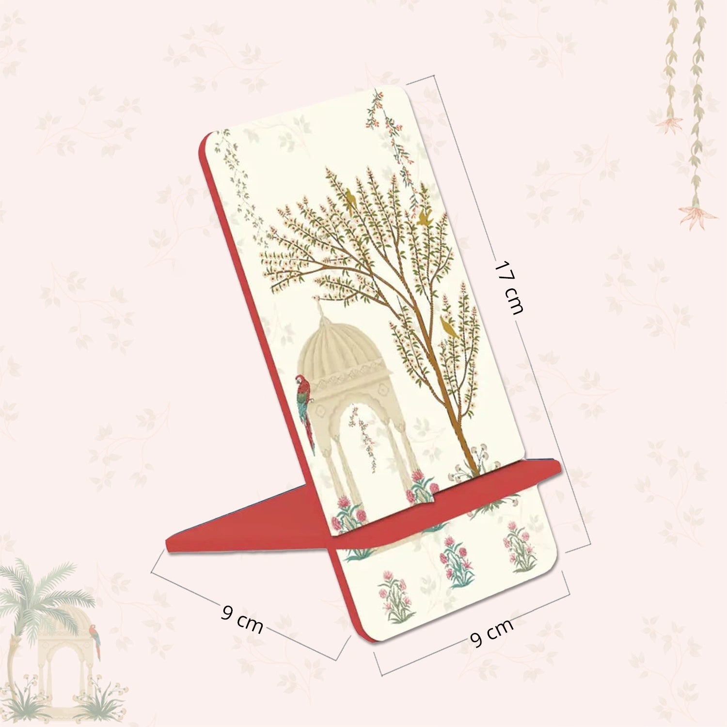 Mughal Gardens Interlocking Cell Phone Stands for Desk