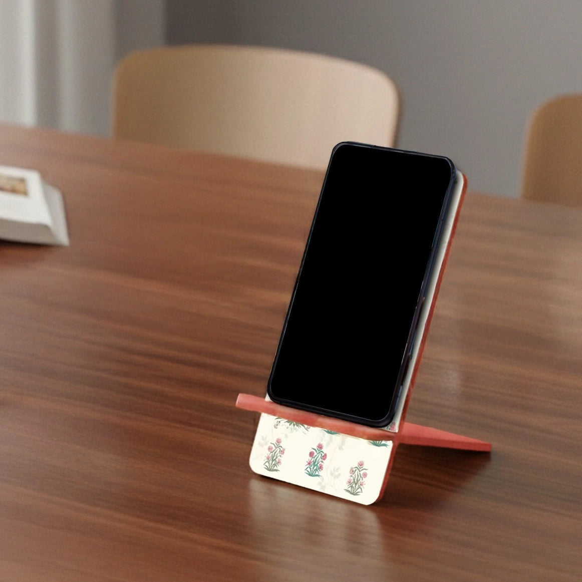 Mughal Gardens Interlocking Cell Phone Stands for Desk