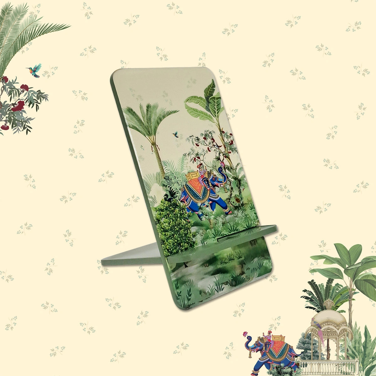 Majestic Tranquility Interlocking Cell Phone Stand for Desk
