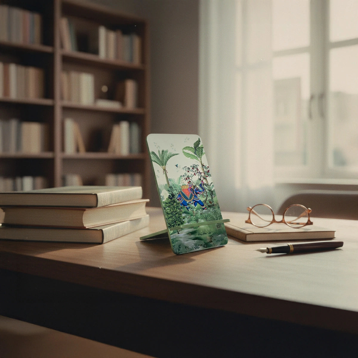 Majestic Tranquility Interlocking Cell Phone Stand for Desk
