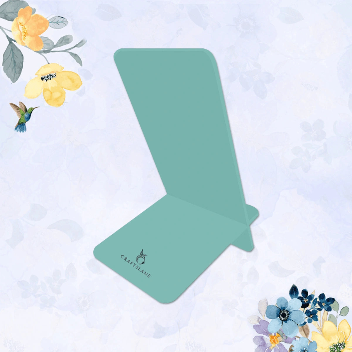 Summer Flowers Interlocking Cell Phone Stands for Desk