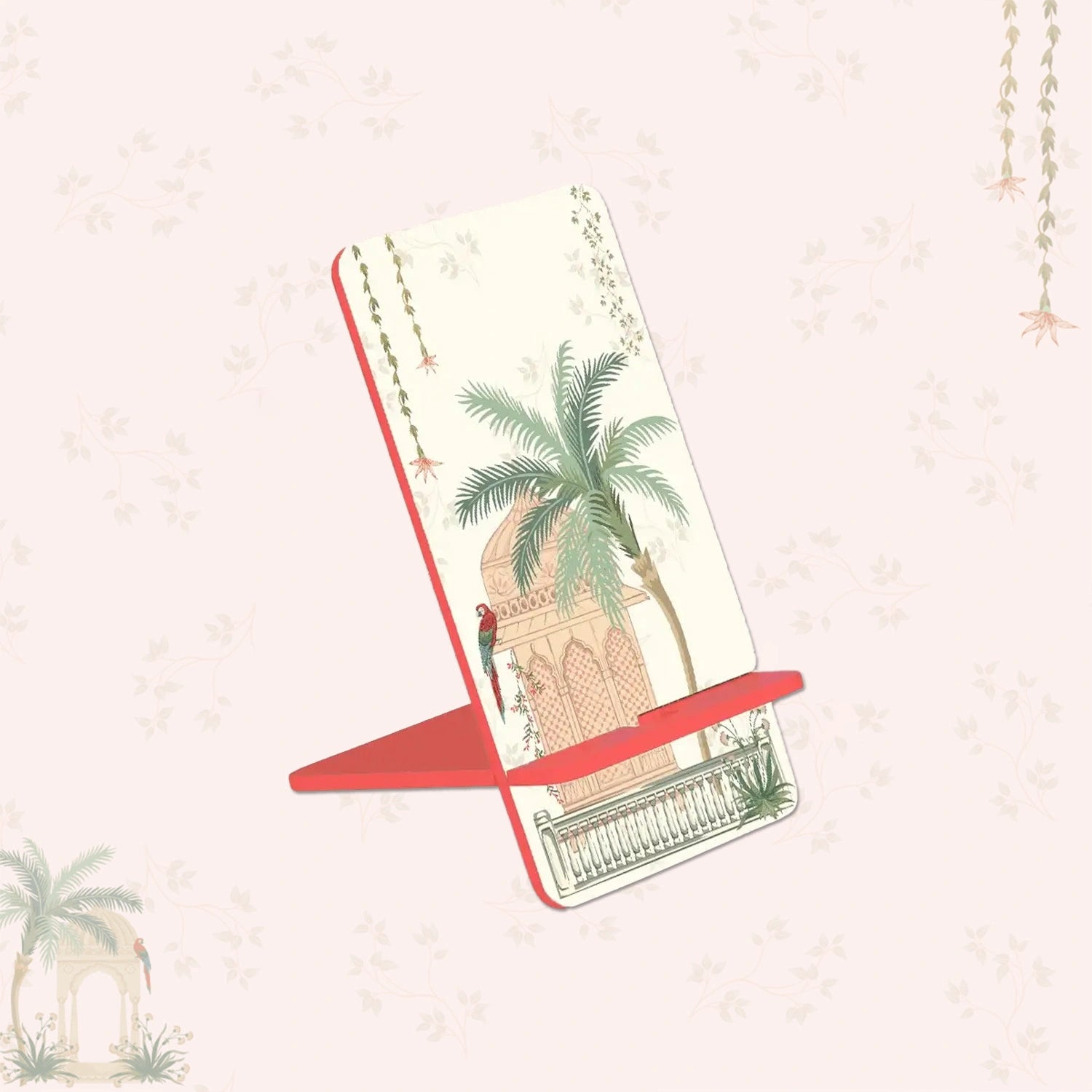 Mughal Gardens Interlocking Cell Phone Stands for Desk