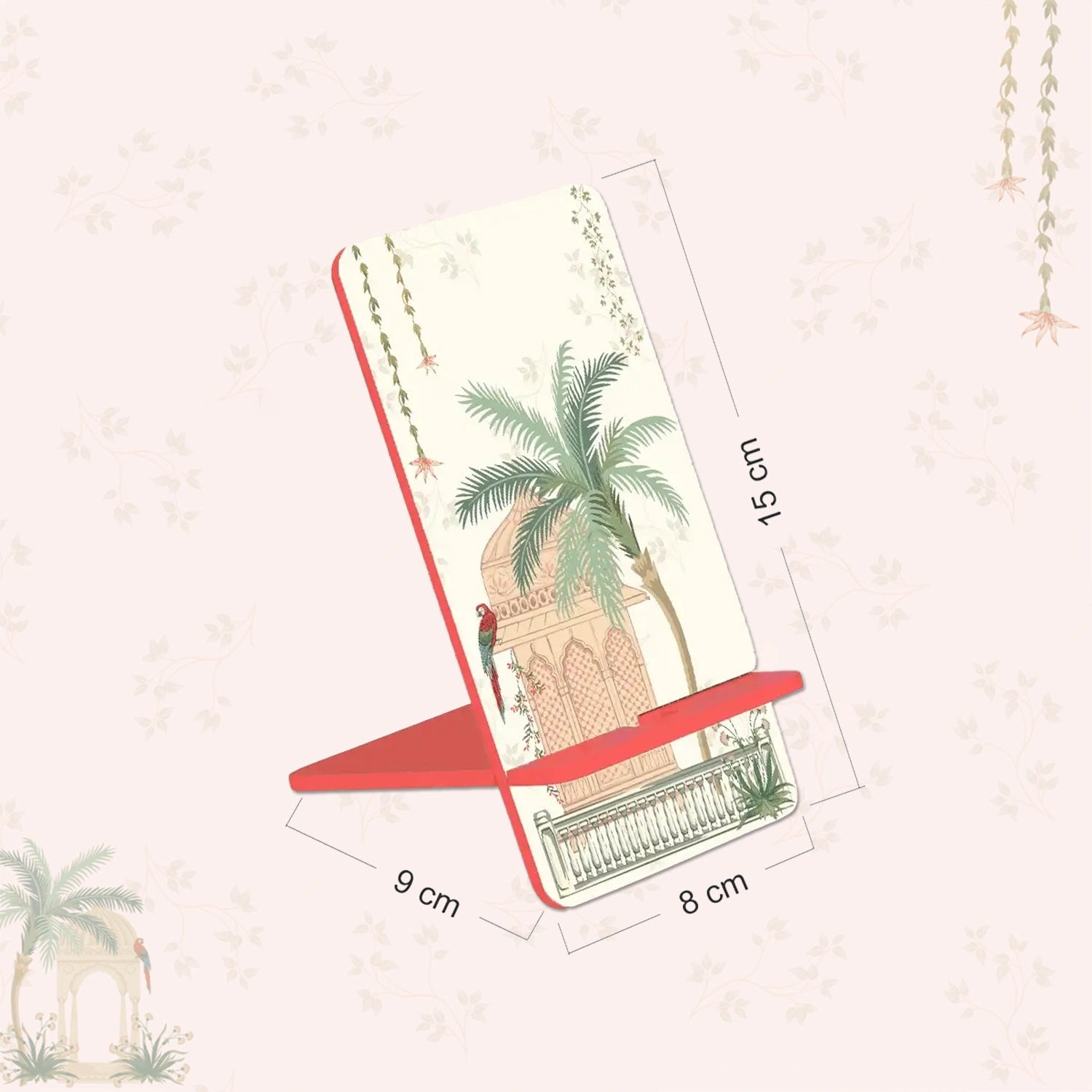 Mughal Gardens Interlocking Cell Phone Stands for Desk