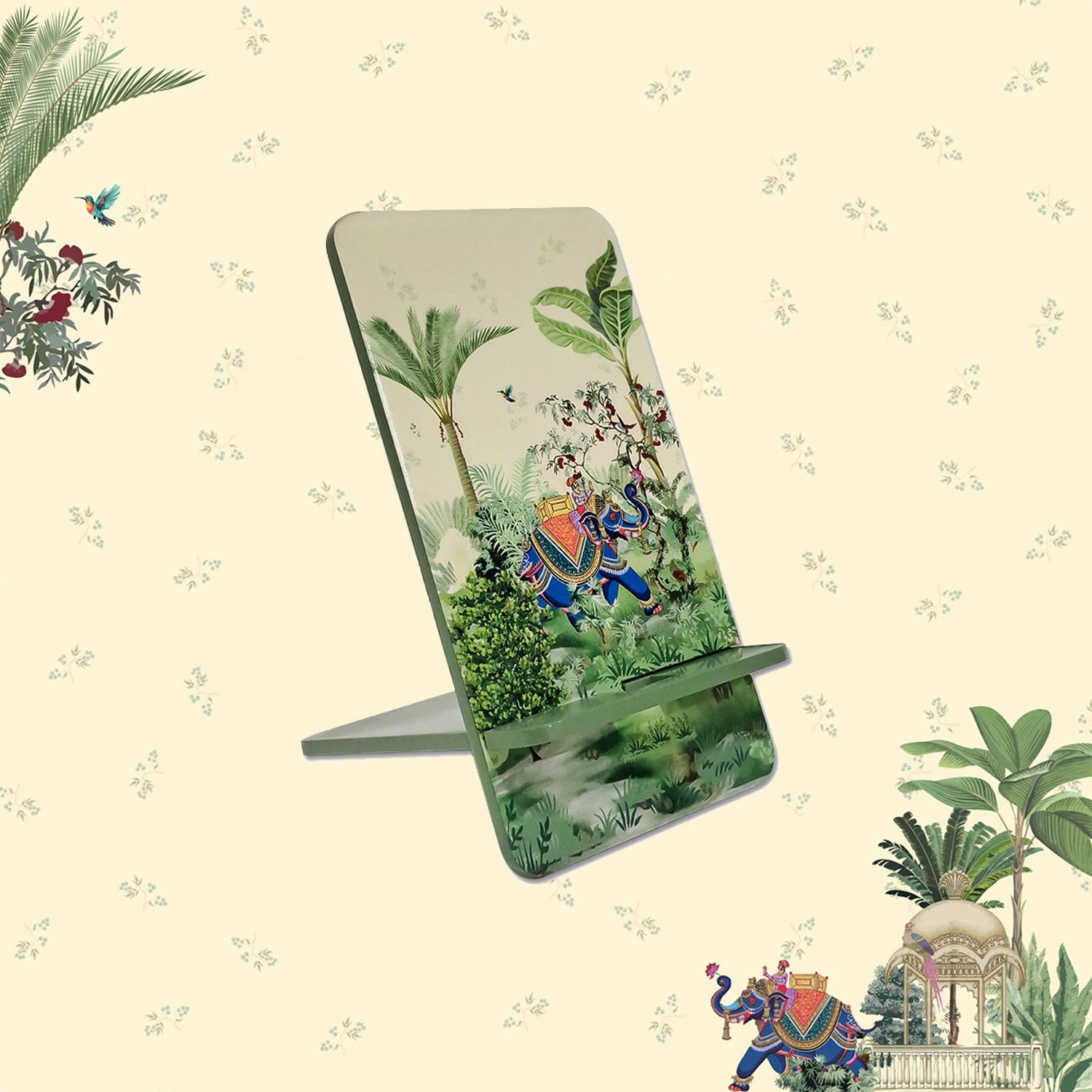 Majestic Tranquility Interlocking Cell Phone Stand for Desk