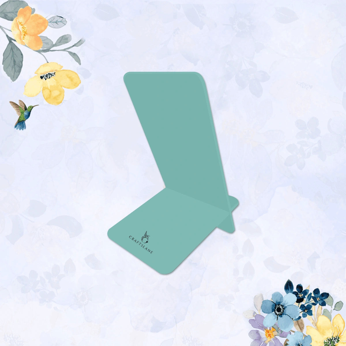 Summer Flowers Interlocking Cell Phone Stands for Desk