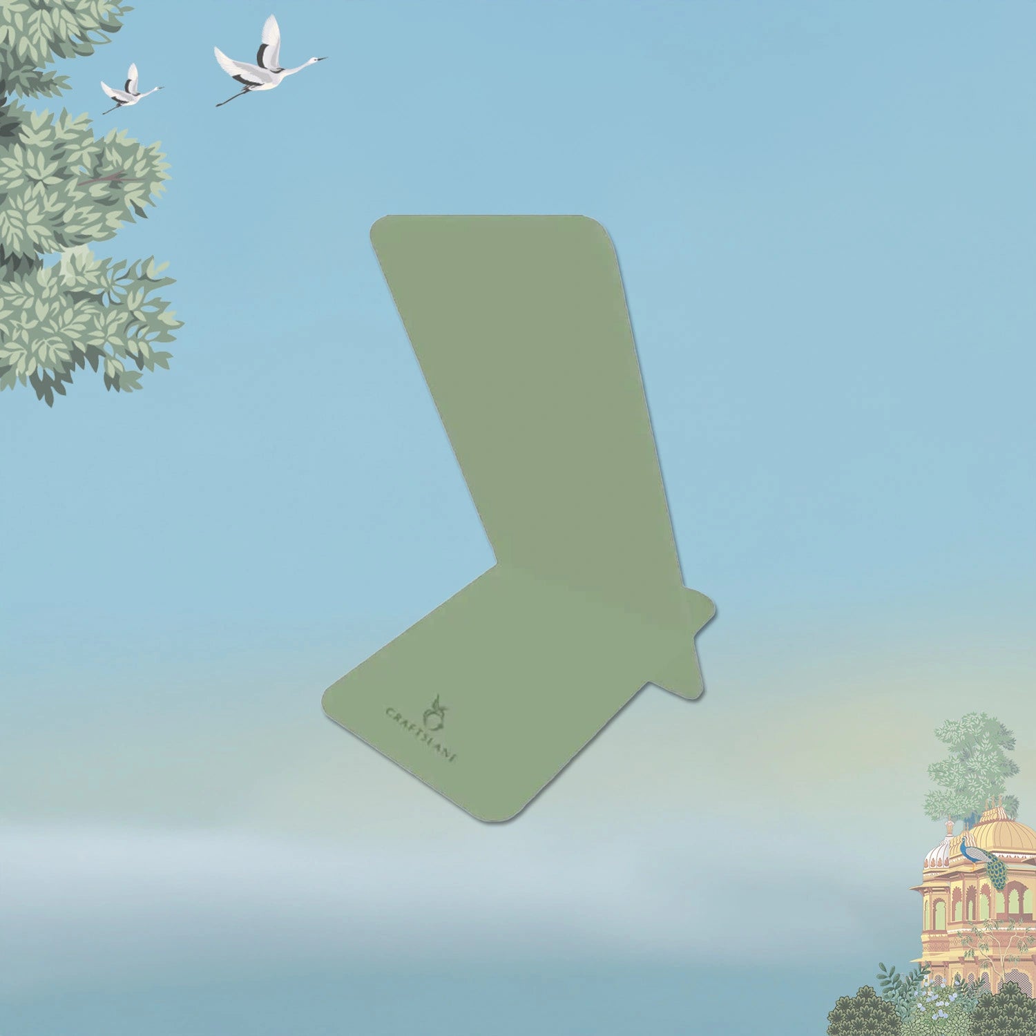 Swan Serenade Interlocking Cell Phone Stand for Desk