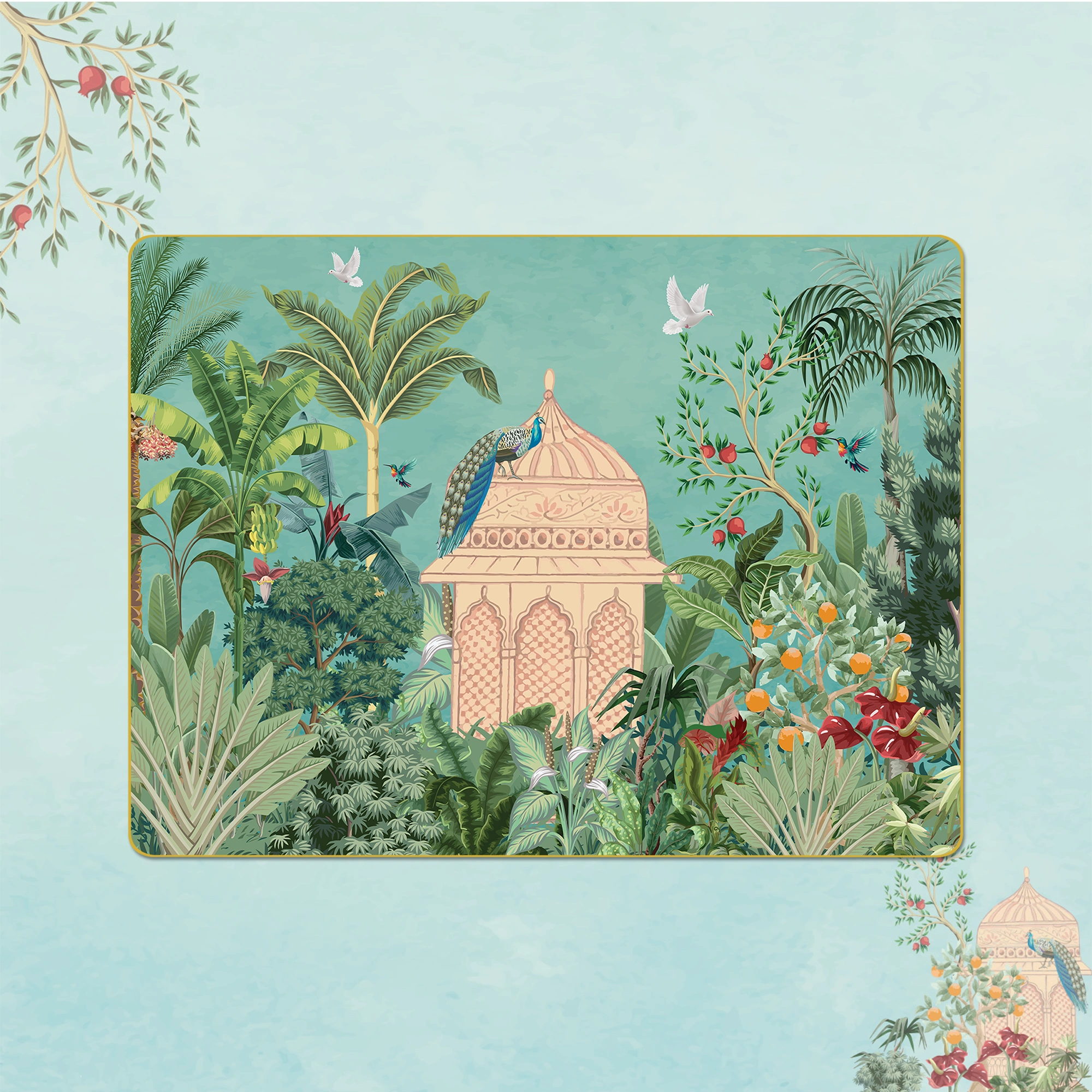 Fruity Paradise Table Placemats Set of 4