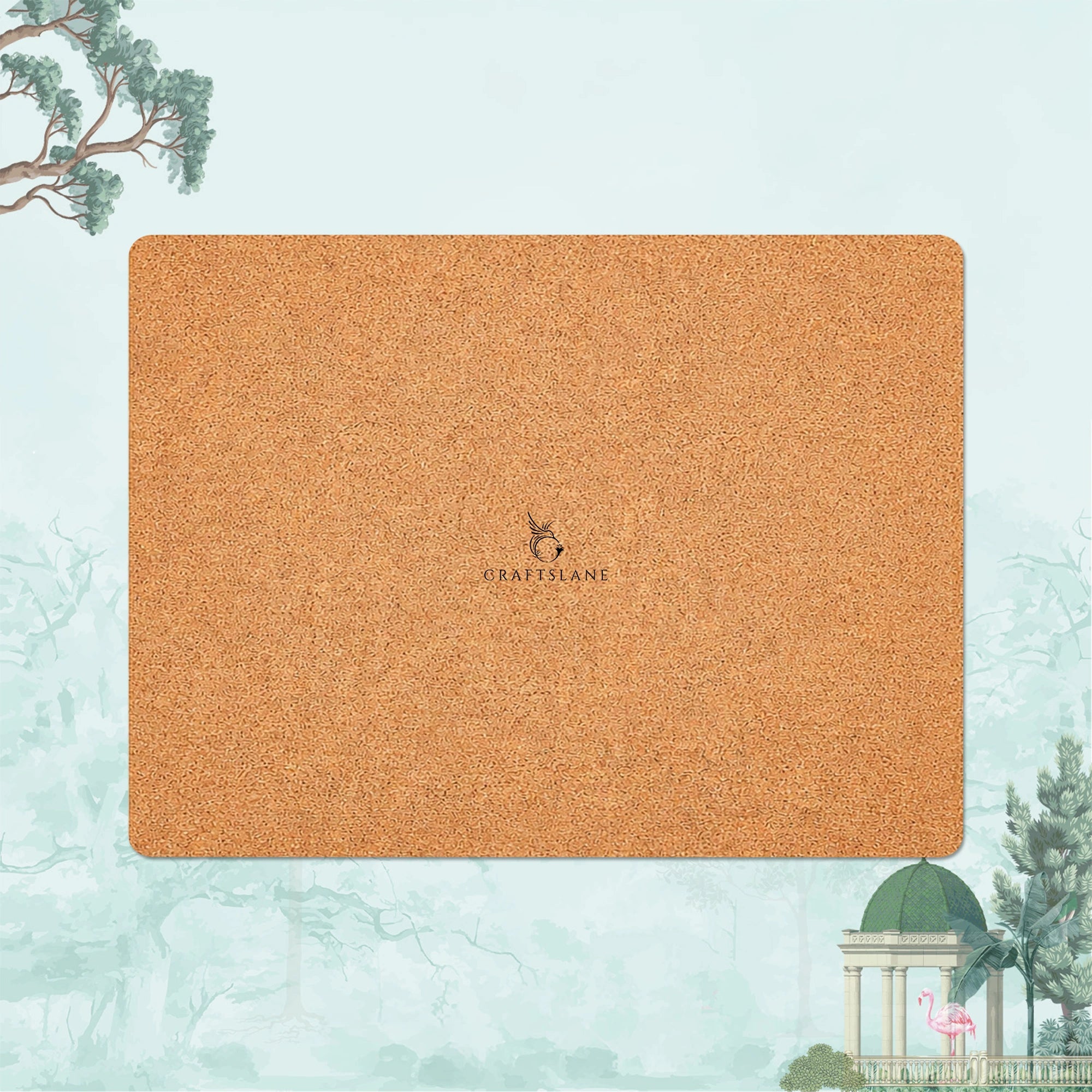 Flamingo Whispers Table Placemats Set of 4